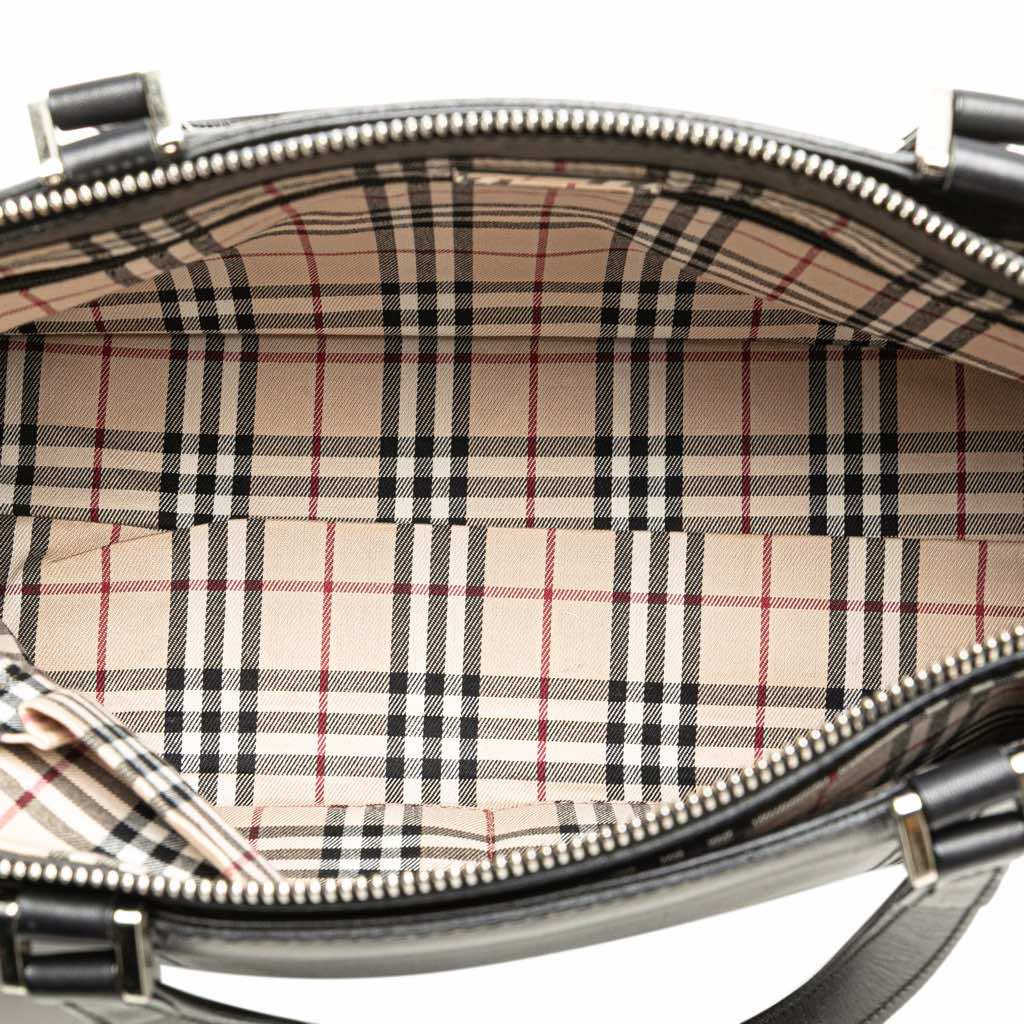 Burberry Leather Tote - 4