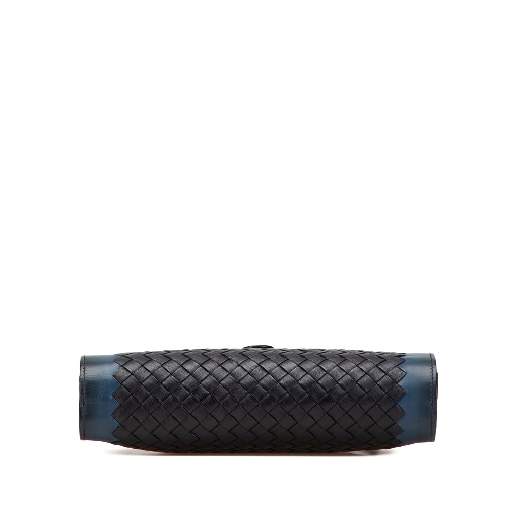 Bottega Veneta Intrecciato Trimmed Nappa Wristlet Clutch - 3