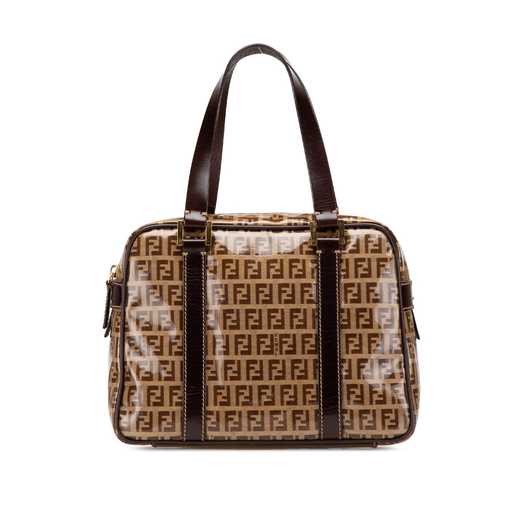 Fendi Zucchino Crystal Handbag