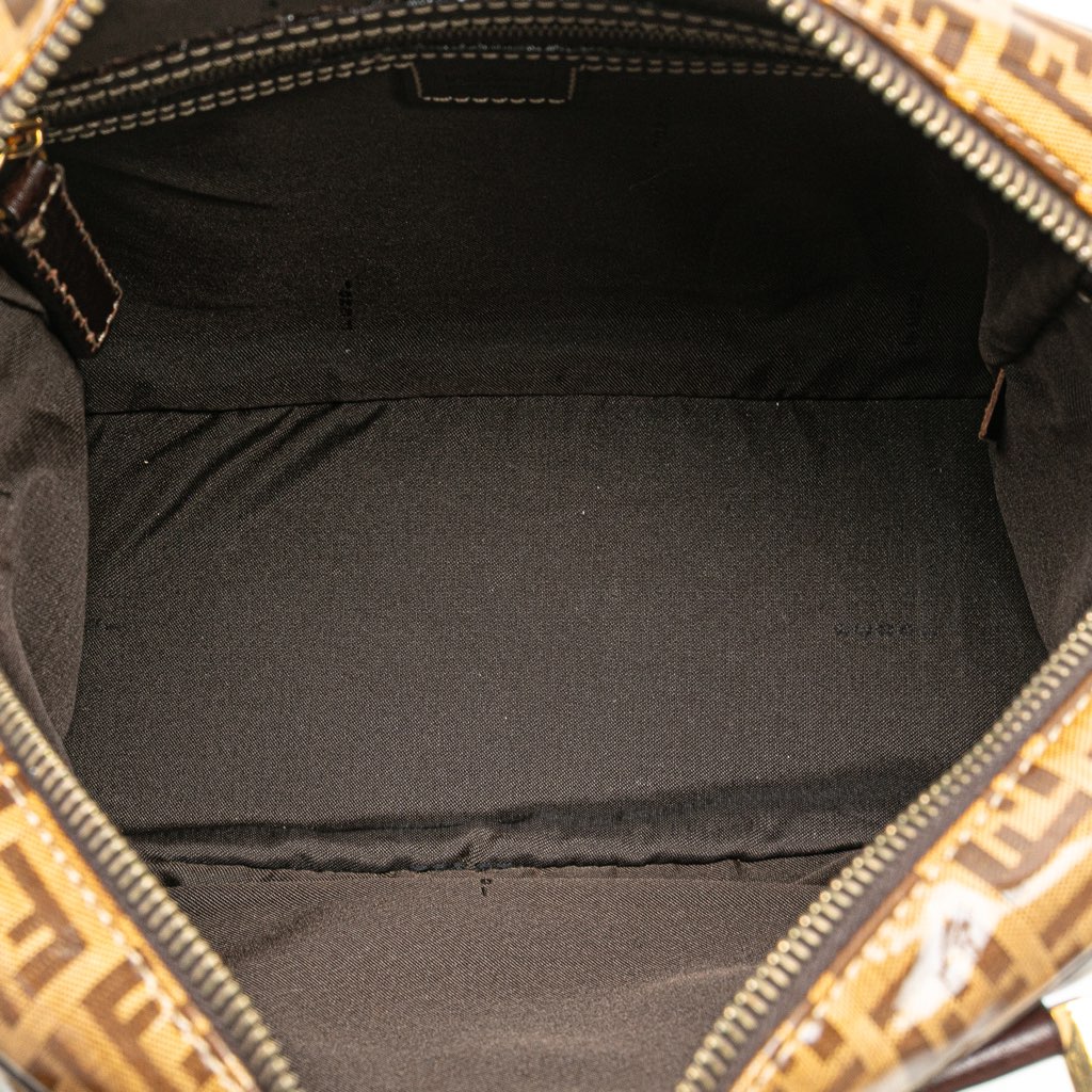 Fendi Zucchino Crystal Handbag - 4