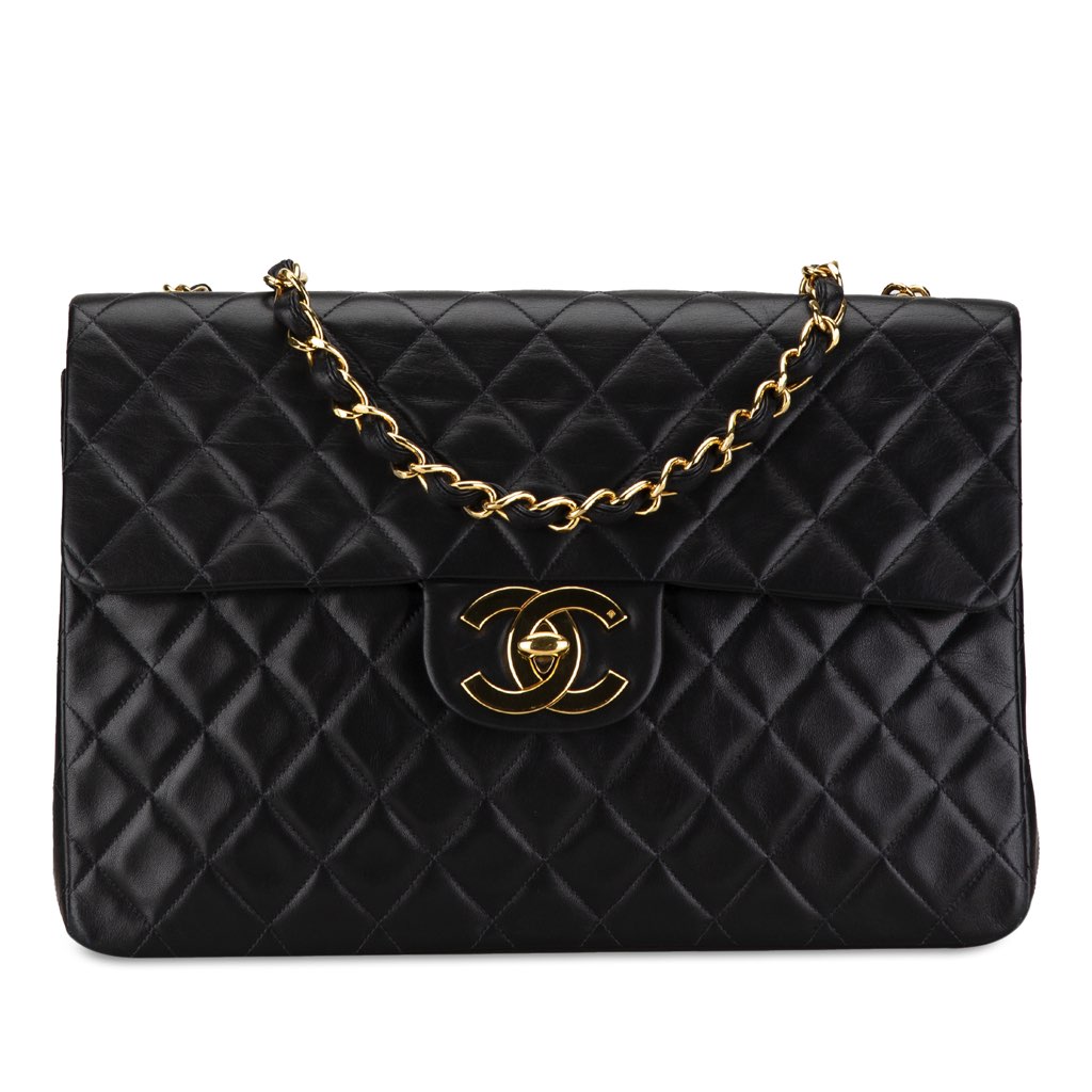 Chanel Maxi XL Classic Lambskin Single Flap