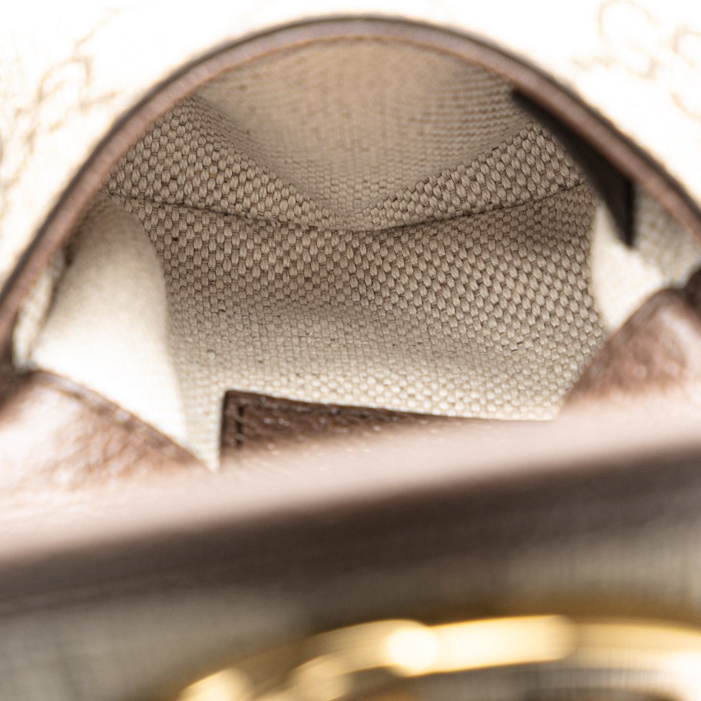 Gucci GG Supreme Blondie Card Case on Strap - 4