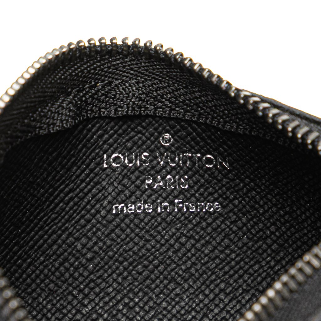 Louis Vuitton Monogram Eclipse Reverse Trio Messenger Key Pouch - Side view