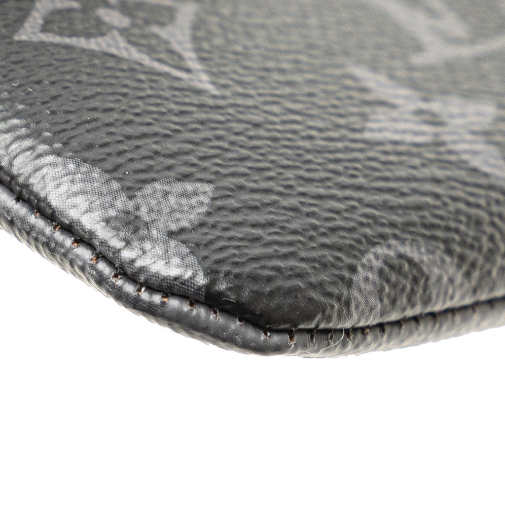 Louis Vuitton Monogram Eclipse Reverse Trio Messenger Key Pouch - Image 10