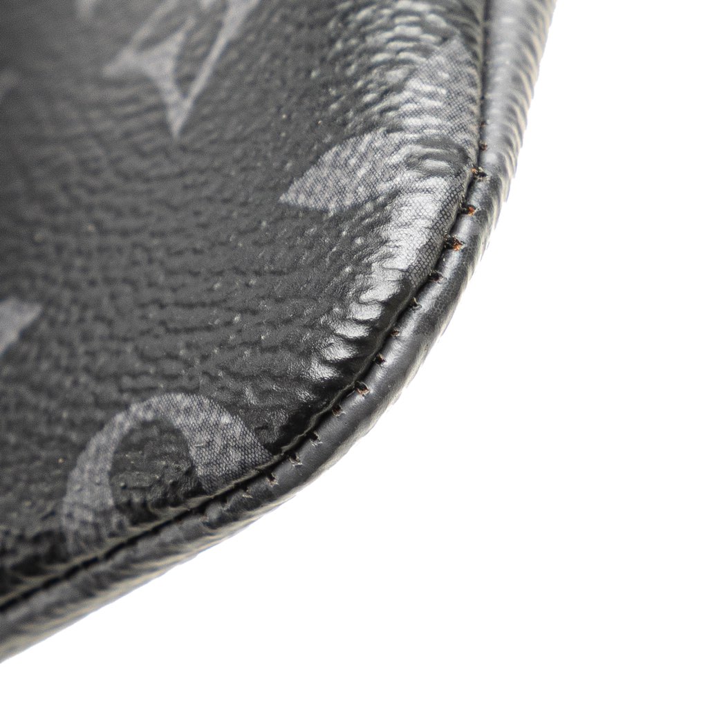 Louis Vuitton Monogram Eclipse Reverse Trio Messenger Key Pouch - Image 11
