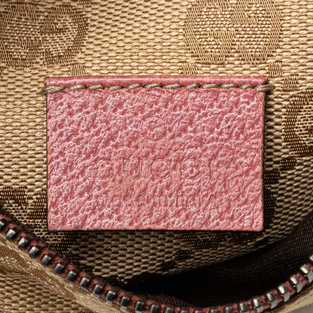 Gucci GG Canvas Web Double Pocket Belt Bag - 5