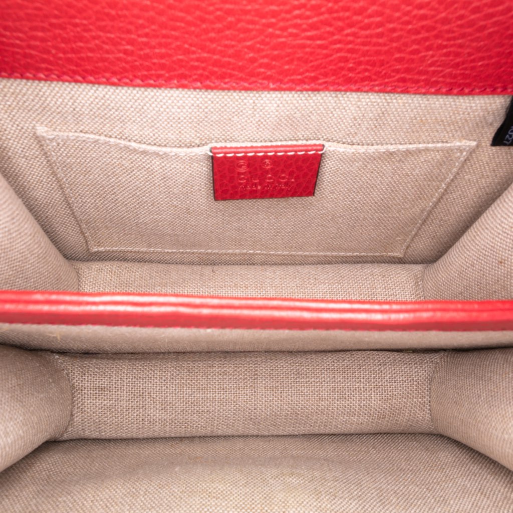 Gucci Small Dollar Calfskin Interlocking G Crossbody - 4