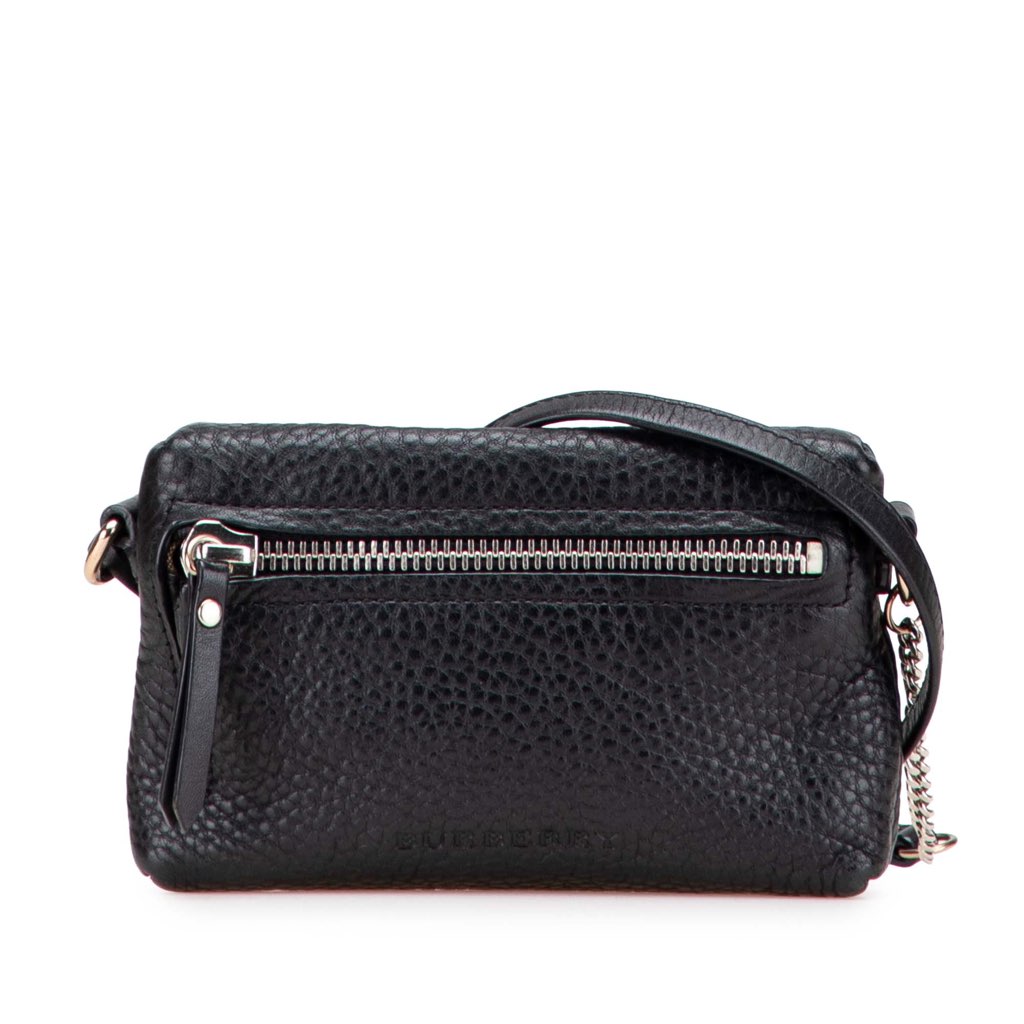 Burberry Mini Grainy Calfskin Rossett Crossbody
