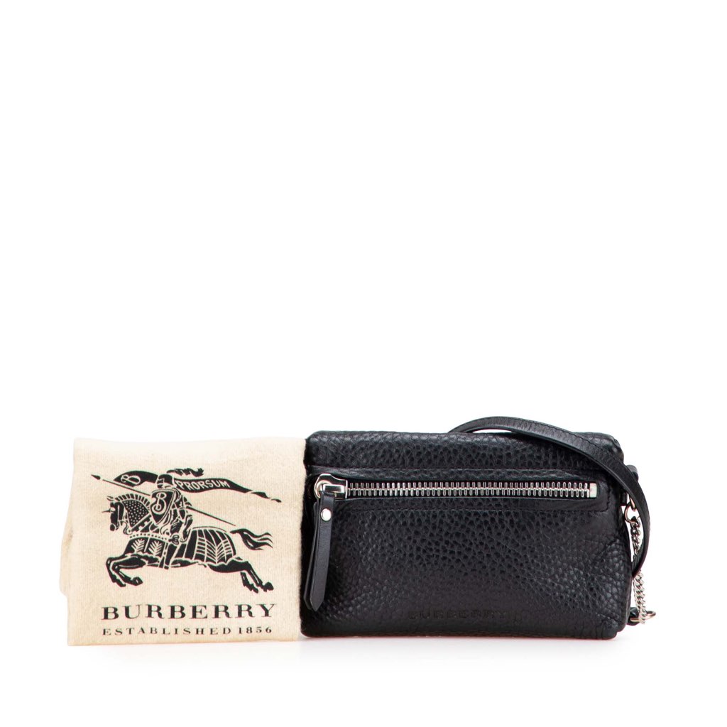 Burberry Mini Grainy Calfskin Rossett Crossbody - Image 15