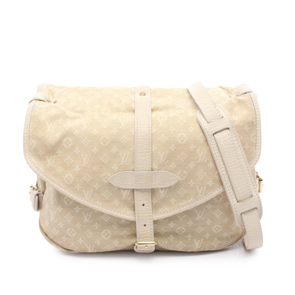 Louis Vuitton Monogram Mini Lin Saumur 30