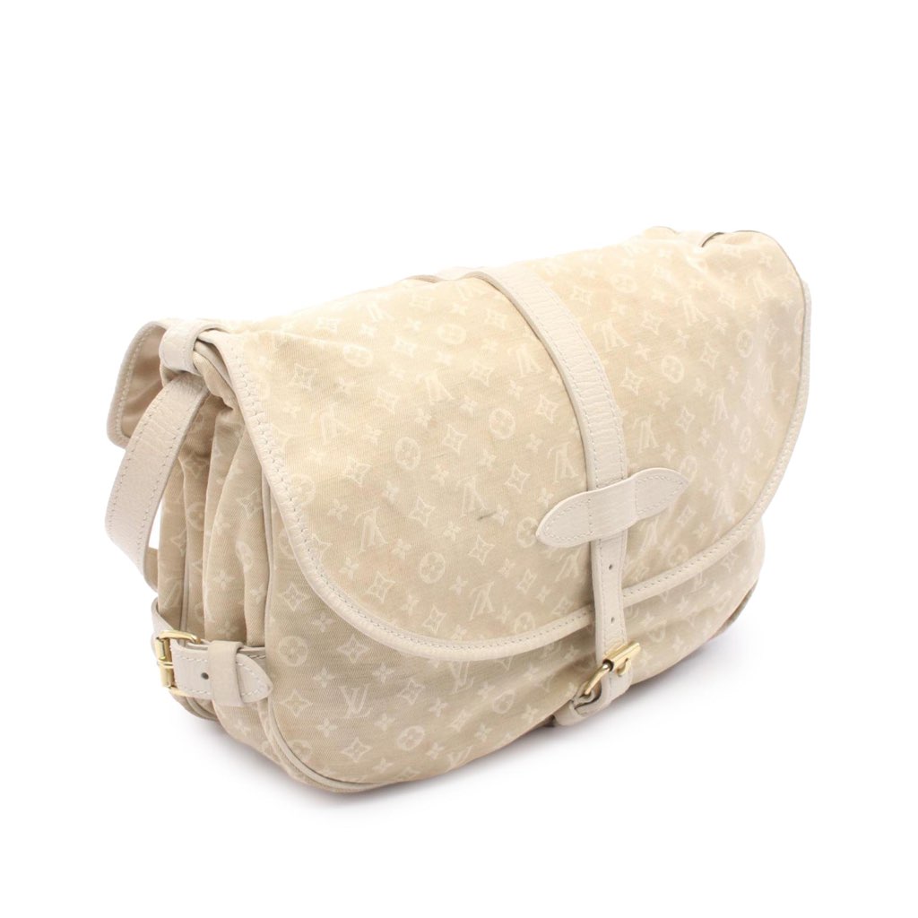 Louis Vuitton Monogram Mini Lin Saumur 30 - 2