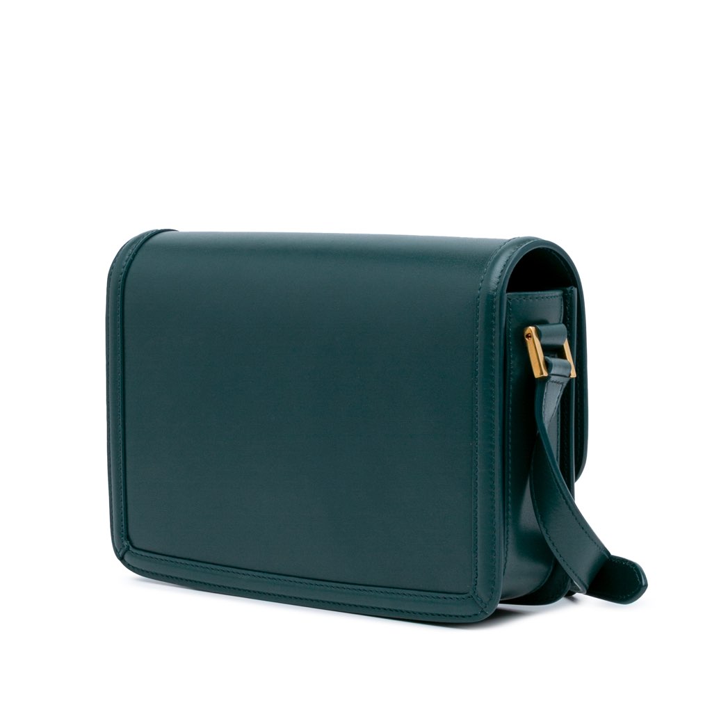 Saint Laurent Medium Leather Solferino Satchel In Box - 2