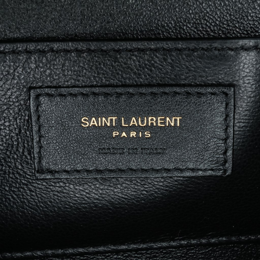 Saint Laurent Medium Leather Solferino Satchel In Box - 5