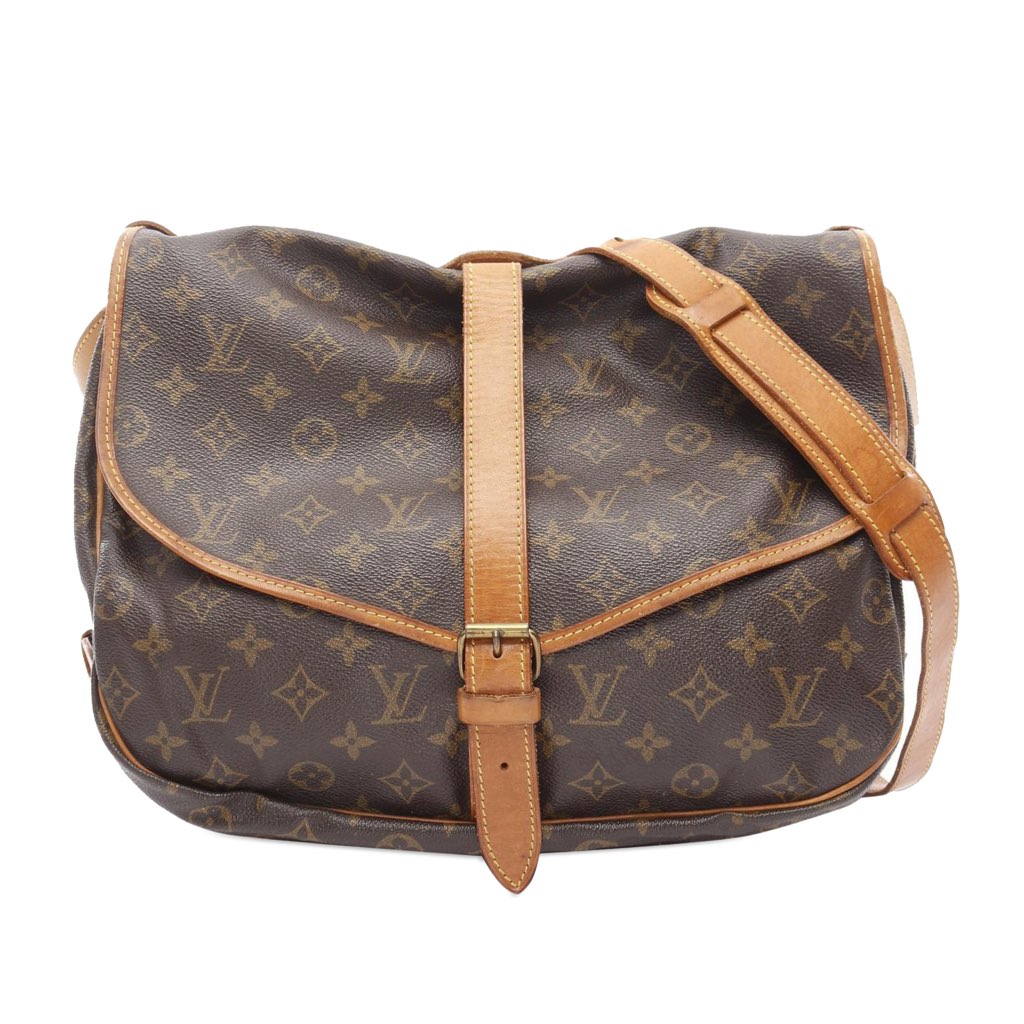 Louis Vuitton Monogram Saumur 35