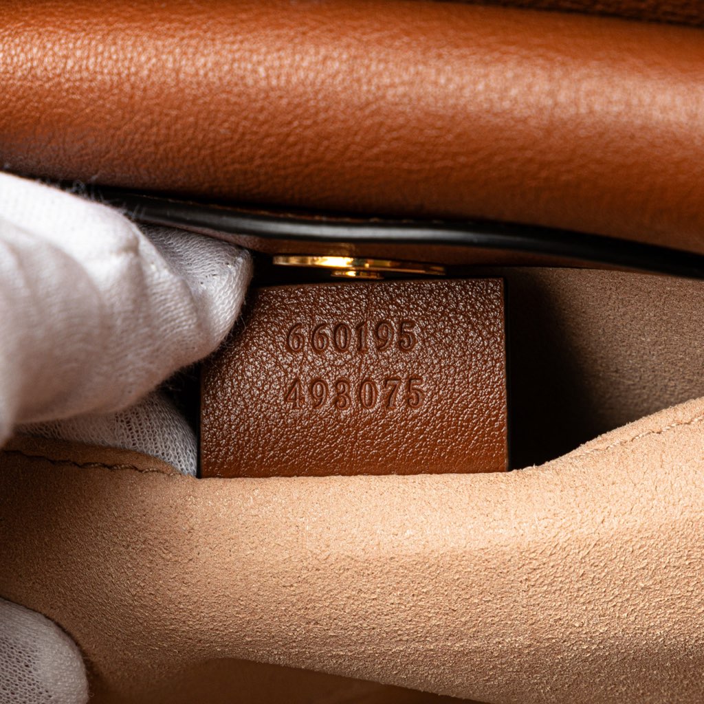 Gucci Small Leather Bamboo Diana Satchel - Detail 1