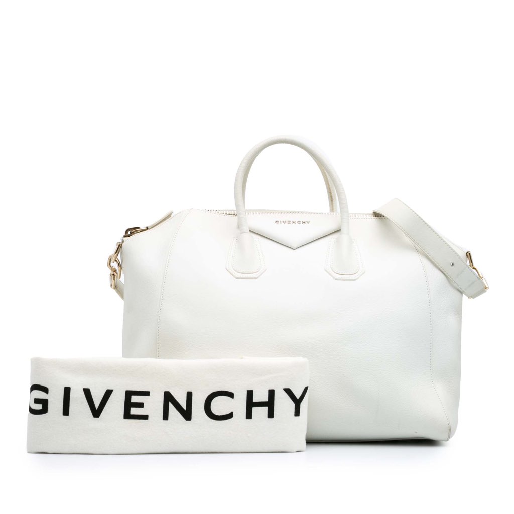 Givenchy Large Leather Antigona Satchel - Image 15