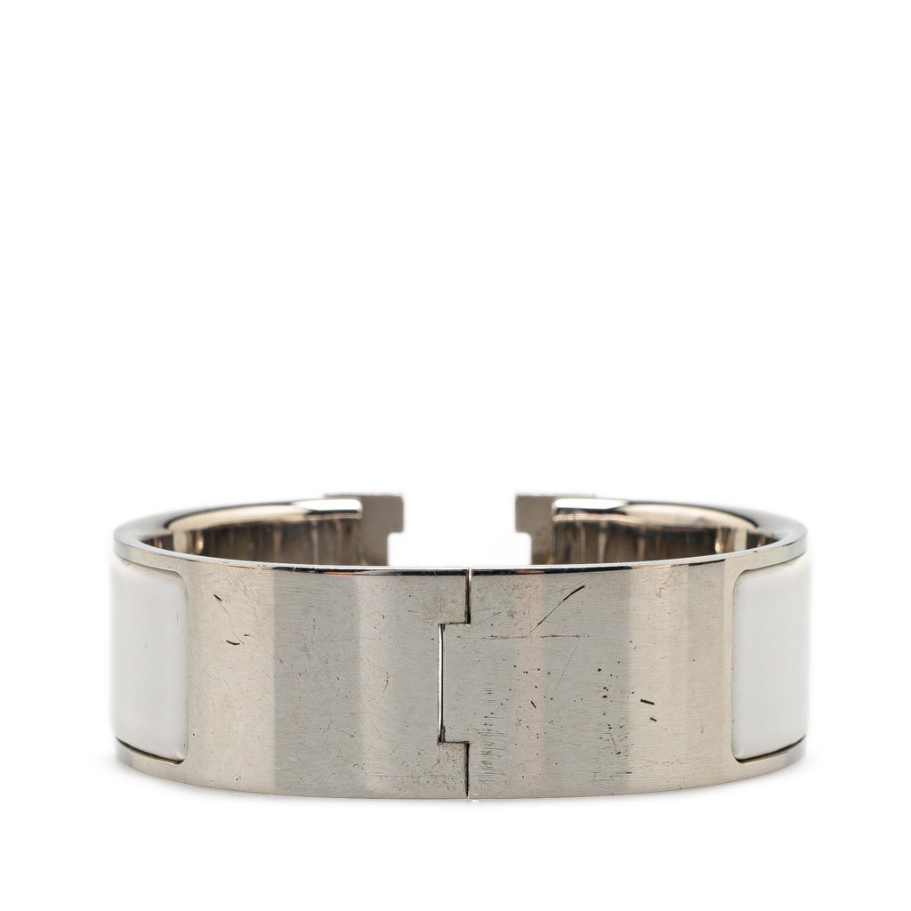 Hermès Wide Enamel Clic Clac H Bracelet GM - 3