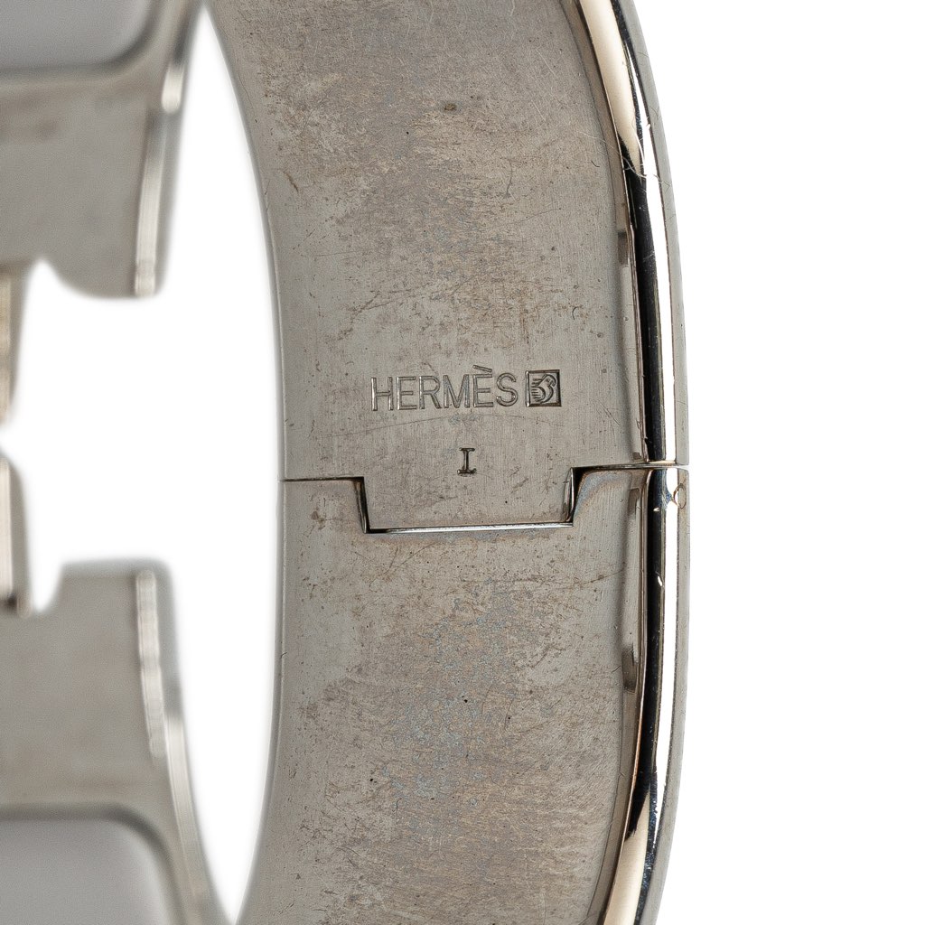 Hermès Wide Enamel Clic Clac H Bracelet GM - 4
