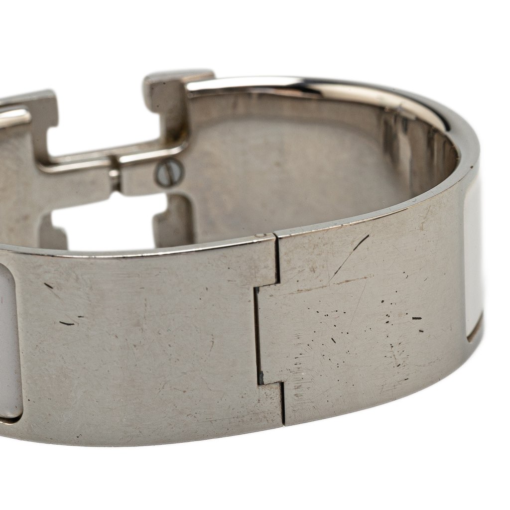 Hermès Wide Enamel Clic Clac H Bracelet GM - 5