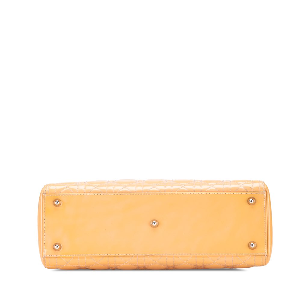 Dior Large Patent Cannage Lady Dior - 3