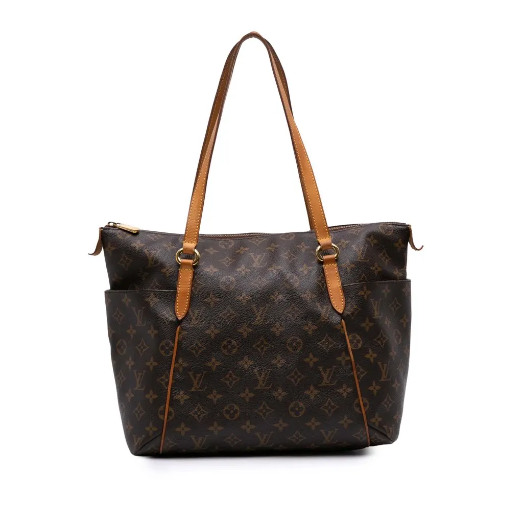 Louis Vuitton Monogram Totally MM Brown Canvas Good - Front View
