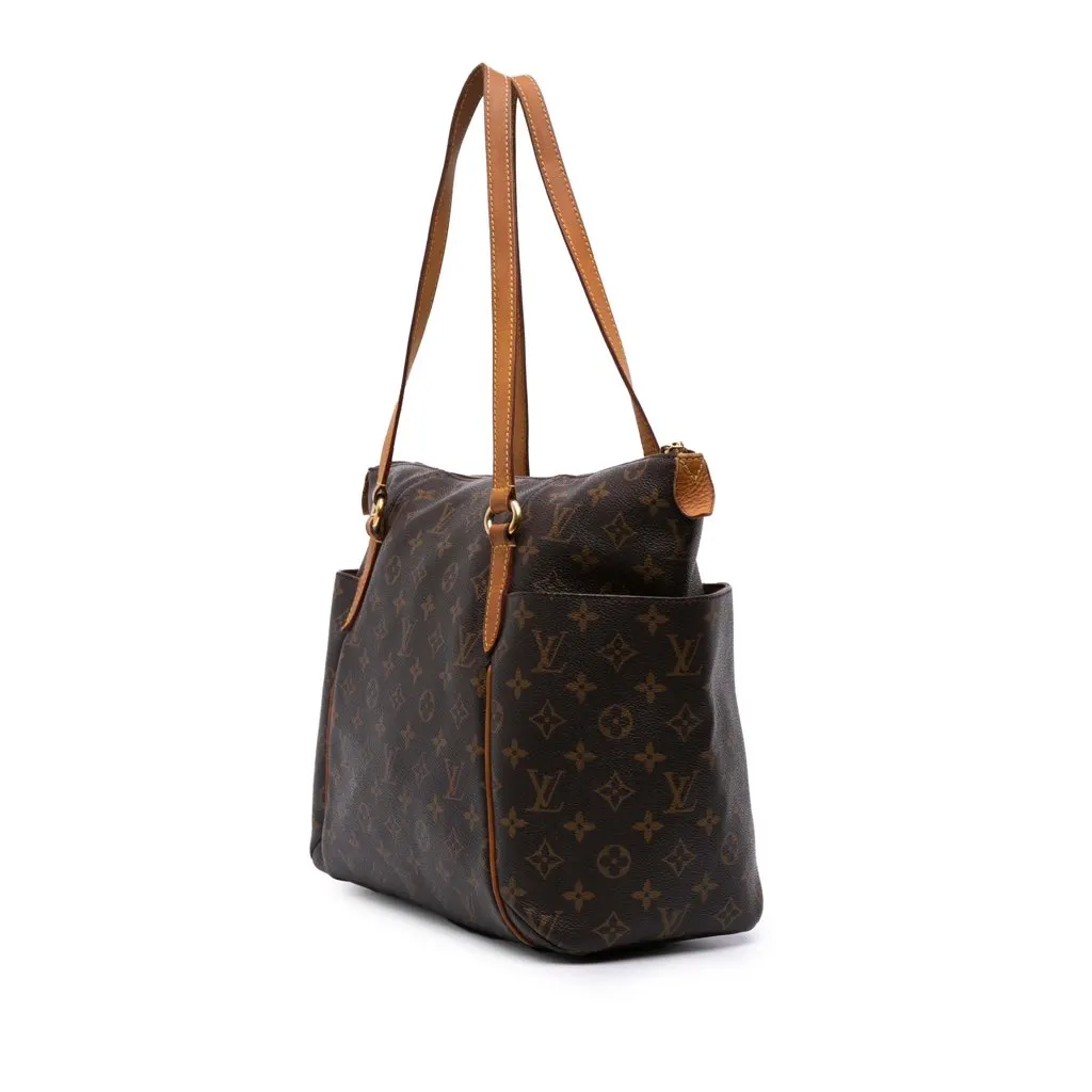 Louis Vuitton Monogram Totally MM Brown Canvas Good - Back View