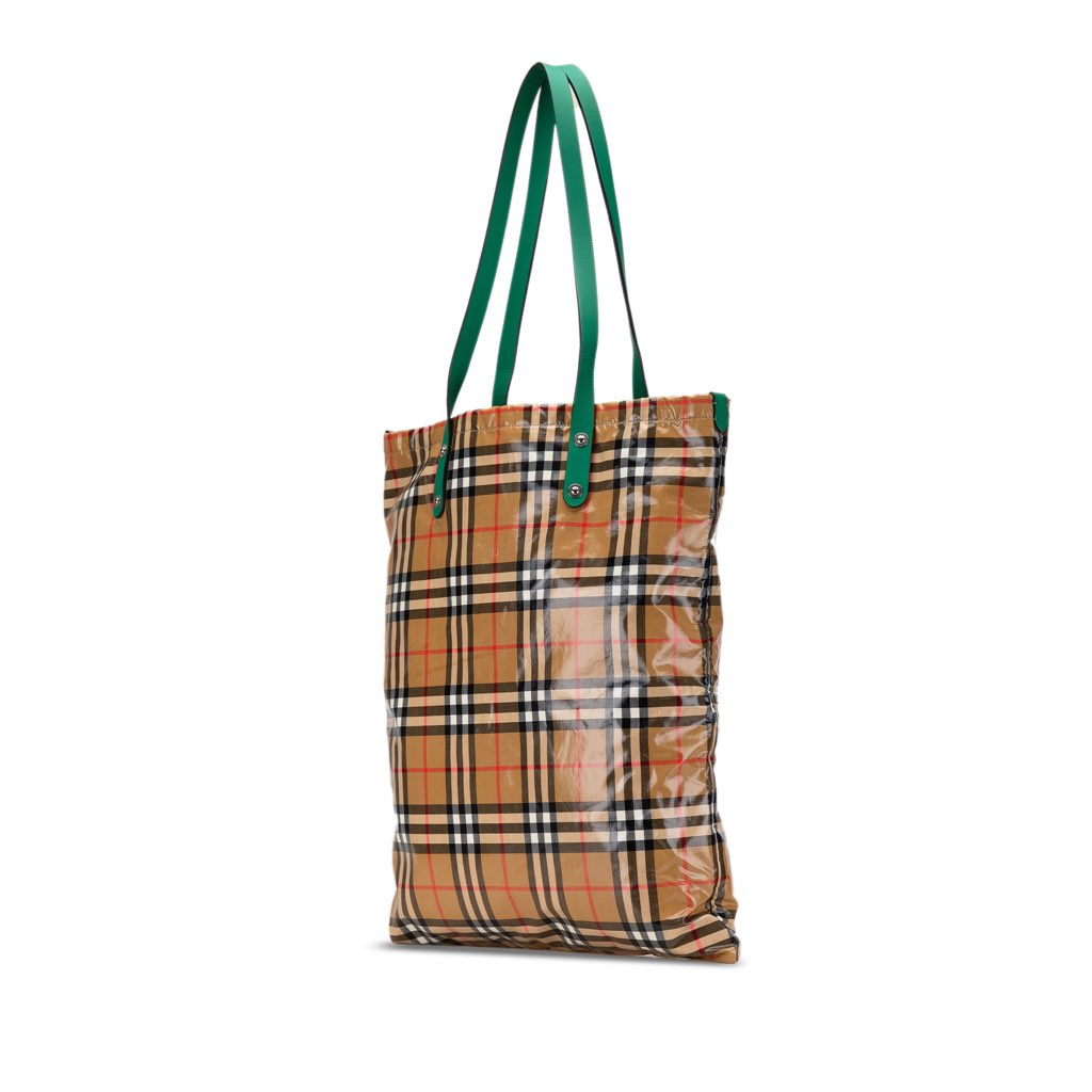 Burberry House Check Coated Canvas Tote - 2