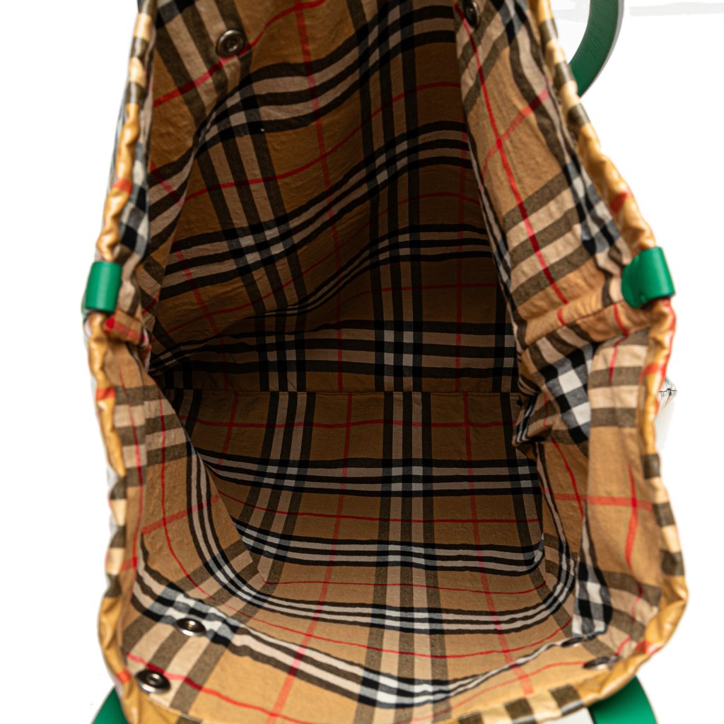 Burberry House Check Coated Canvas Tote - 4