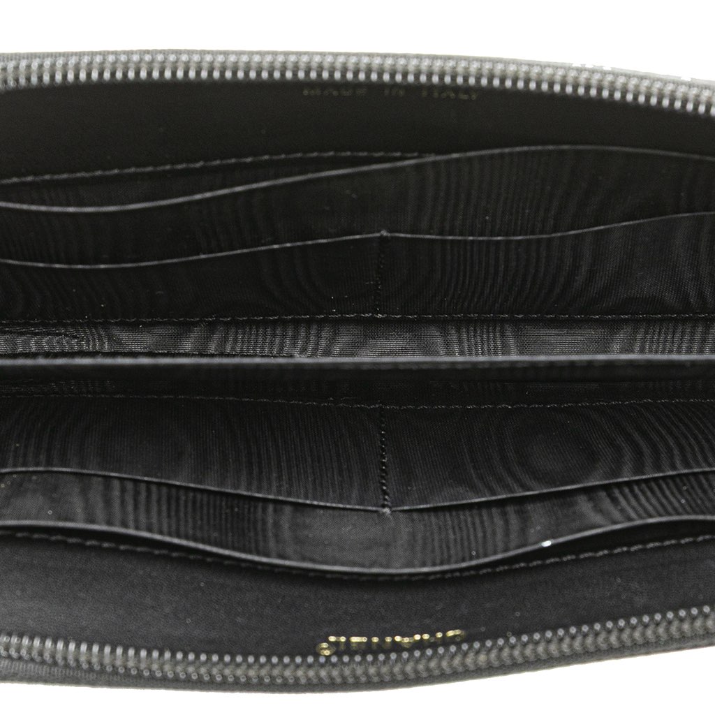 Chanel CC Caviar Zip Around Wallet - 4
