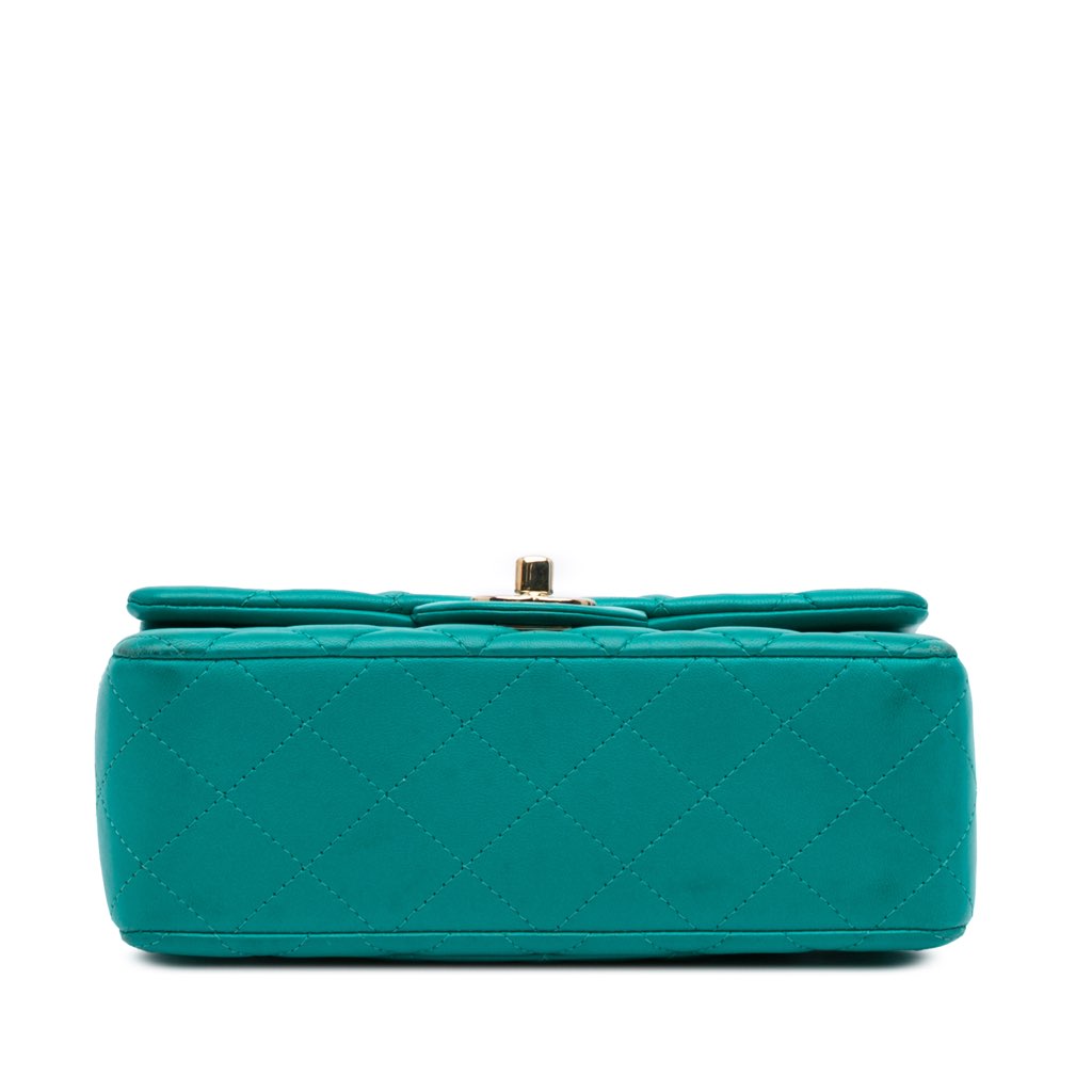 Chanel Mini Rectangular Classic Lambskin Single Flap - 3