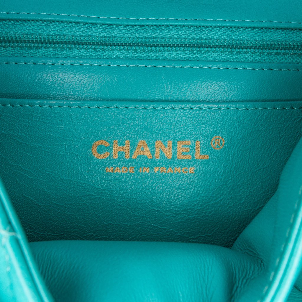 Chanel Mini Rectangular Classic Lambskin Single Flap - 5