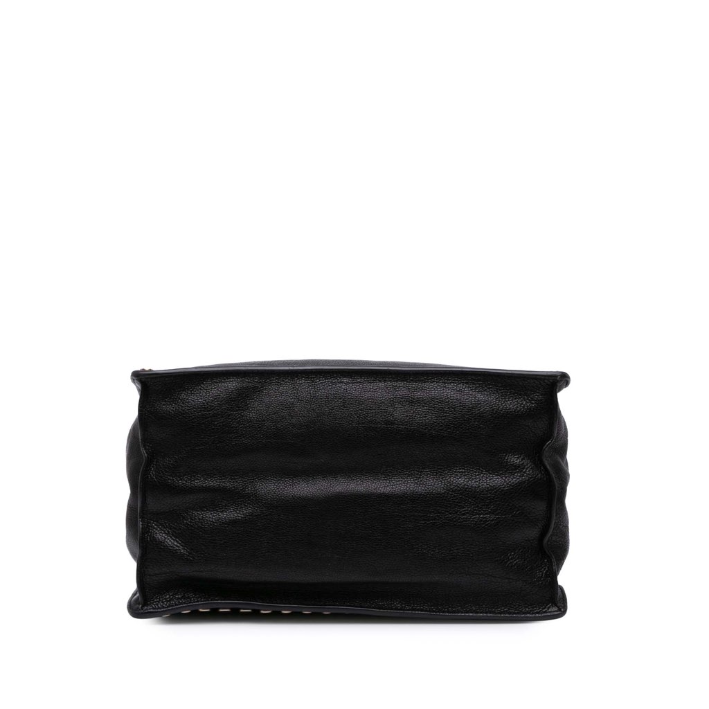 Prada Glace Calf Studded Etiquette Tote - Image 6