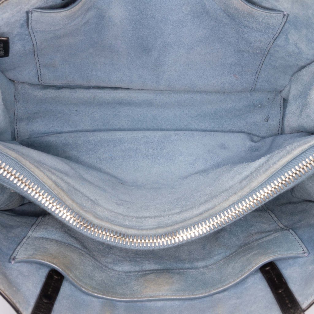 Prada Glace Calf Studded Etiquette Tote - 4