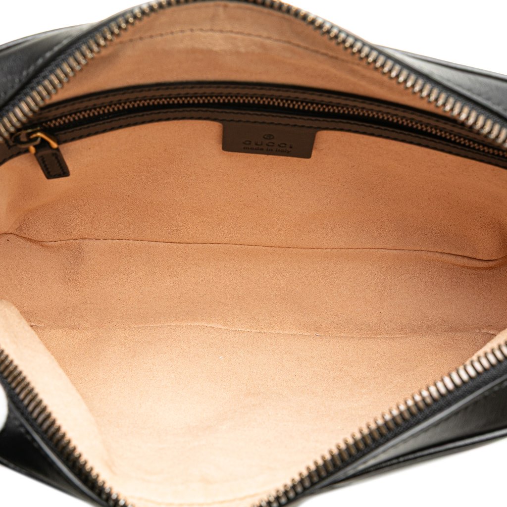 Gucci GG Marmont Square Leather Matelasse Belt Bag - 4