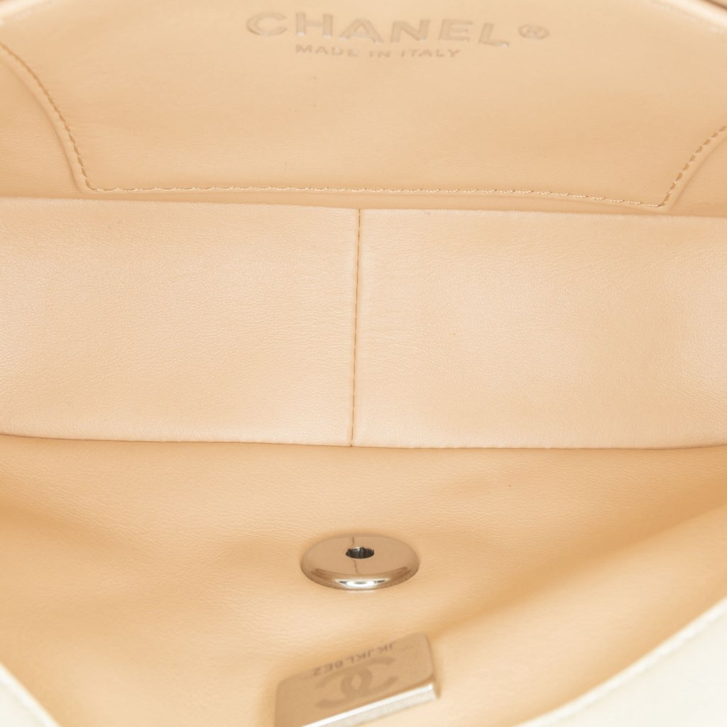 Chanel Mini Quilted Lambskin Chain Rows Flap - 4