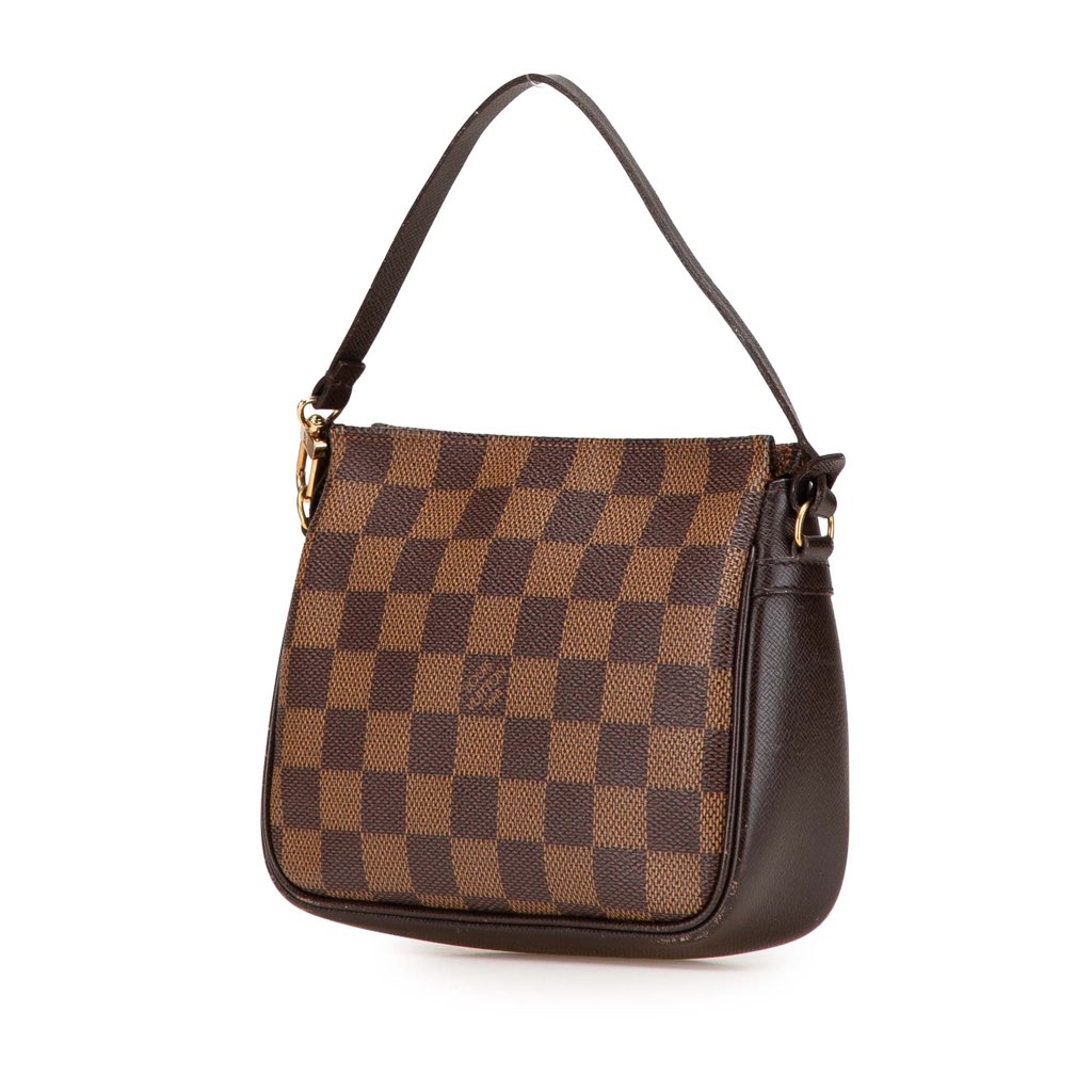 Louis Vuitton Damier Ebene Trousse Pochette - Back view