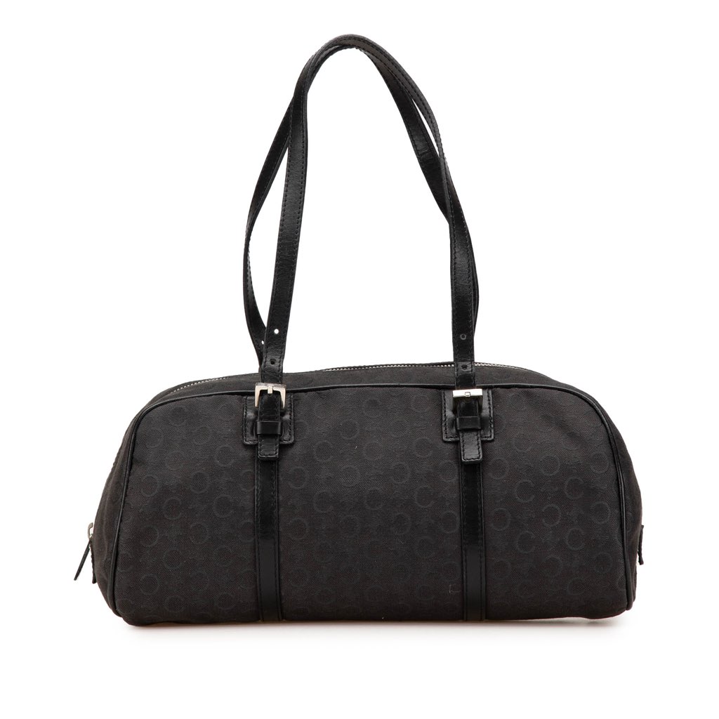 Celine C Macadam Canvas Handbag