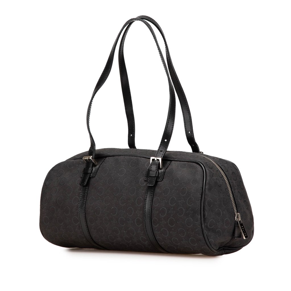 Celine C Macadam Canvas Handbag - 2