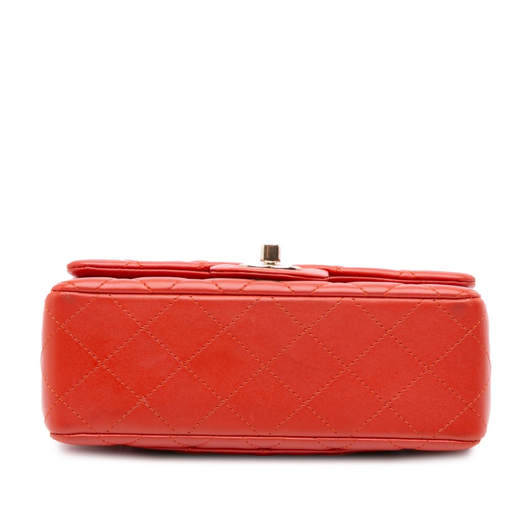 Chanel Mini Rectangular Classic Lambskin Single Flap - 3