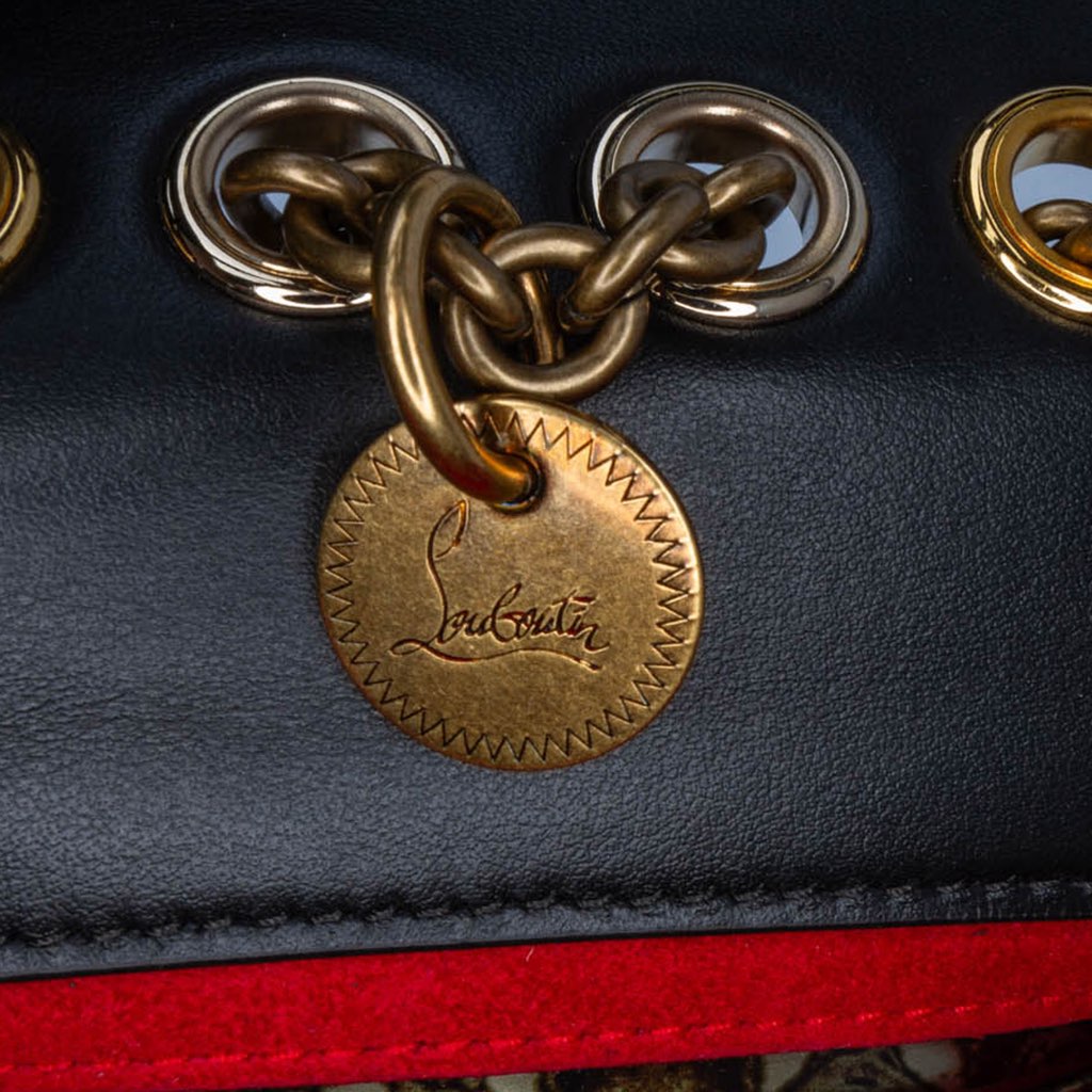 Christian Louboutin Mini Printed Calfskin Sweet Charity Crossbody - 5