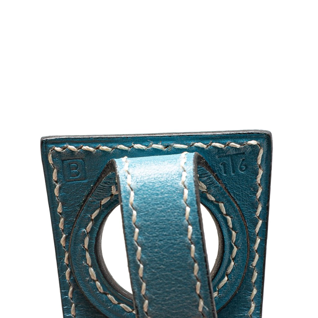 Hermès Sellier Leather Dalvy Wrap Bracelet - Detail 1