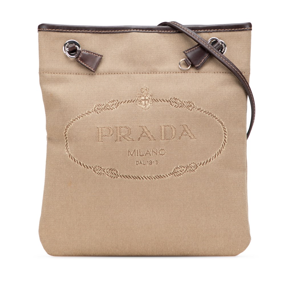 Prada Canvas Canapa Logo Crossbody