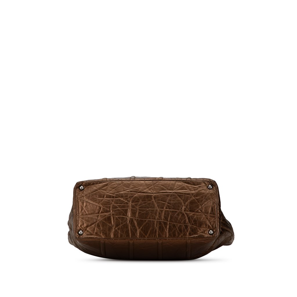 Chanel Distressed Calfskin Shopping In Moscow Tote - 3