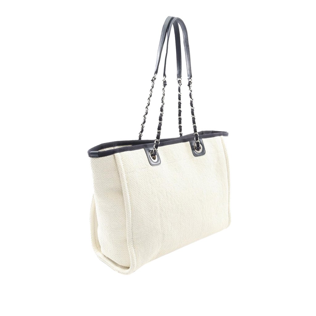 Chanel Small Raffia Deauville Tote - 2