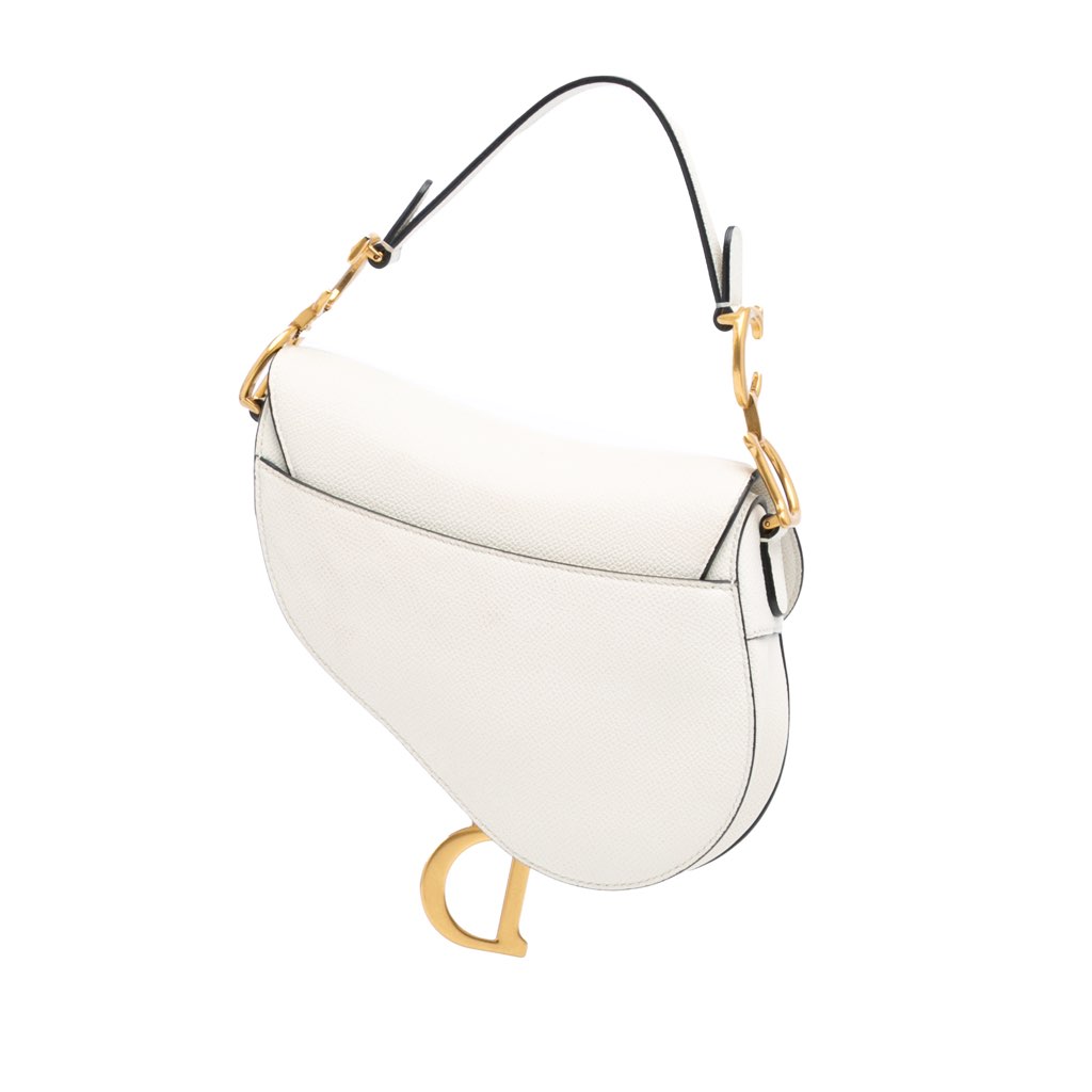 Dior Mini Grained Calfskin Saddle Bag - 2