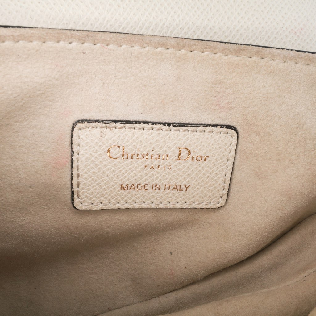 Dior Mini Grained Calfskin Saddle Bag - 5