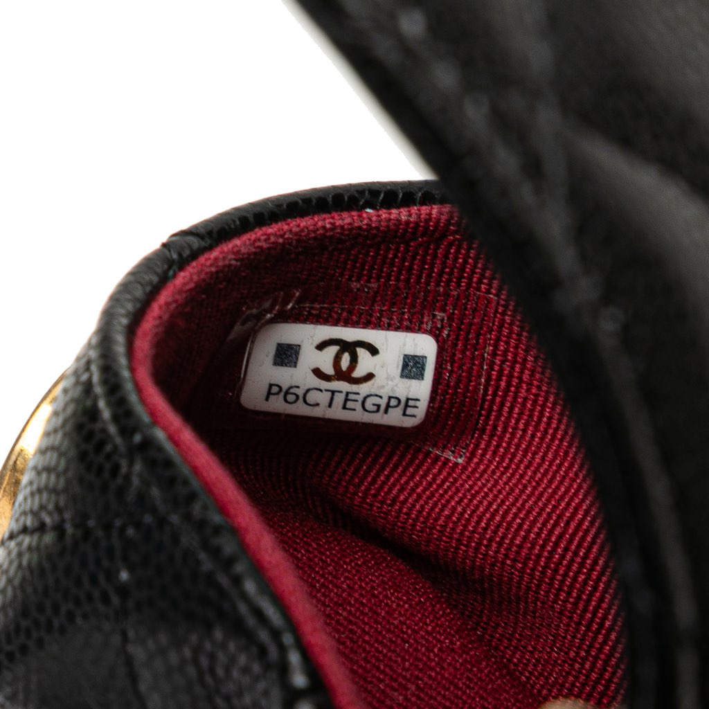 Chanel Quilted Caviar Twist Your Buttons Flap Chain Belt Bag - Detail 2