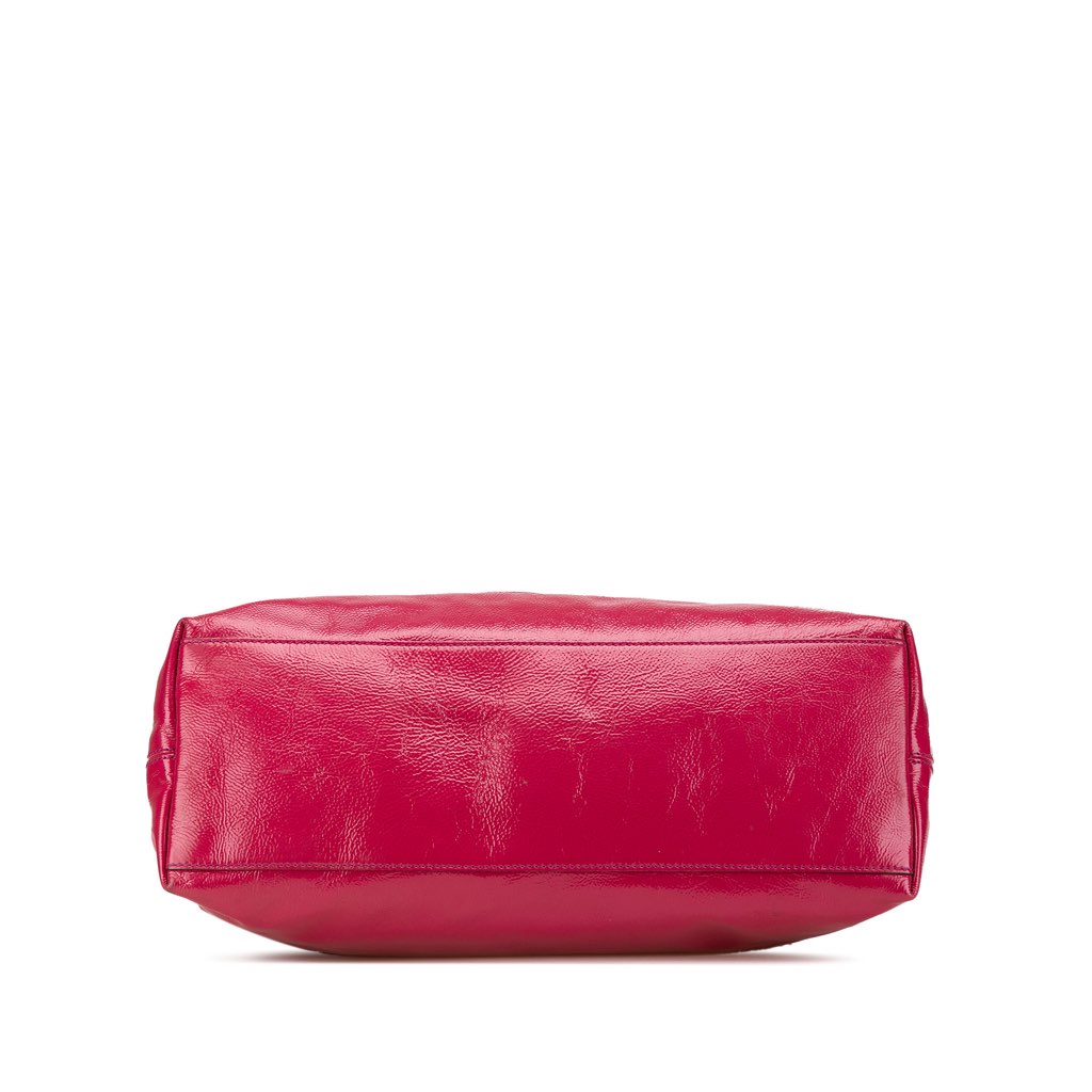 Gucci Medium Patent Soho Chain Tote - 3
