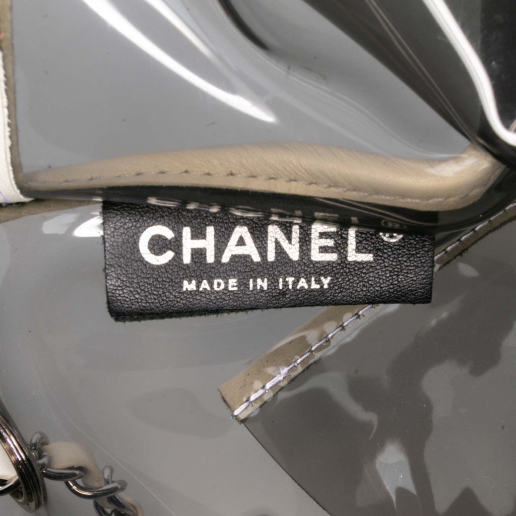 Chanel Large PVC and Lambskin Naked Flap - Side view