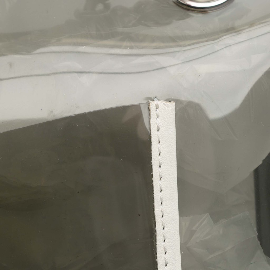 Chanel Large PVC and Lambskin Naked Flap - Detail 2